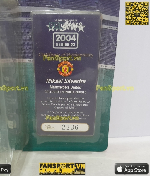 Tượng Silvestre Manchester United 2003 2005 coritnhian PRO913 blister
