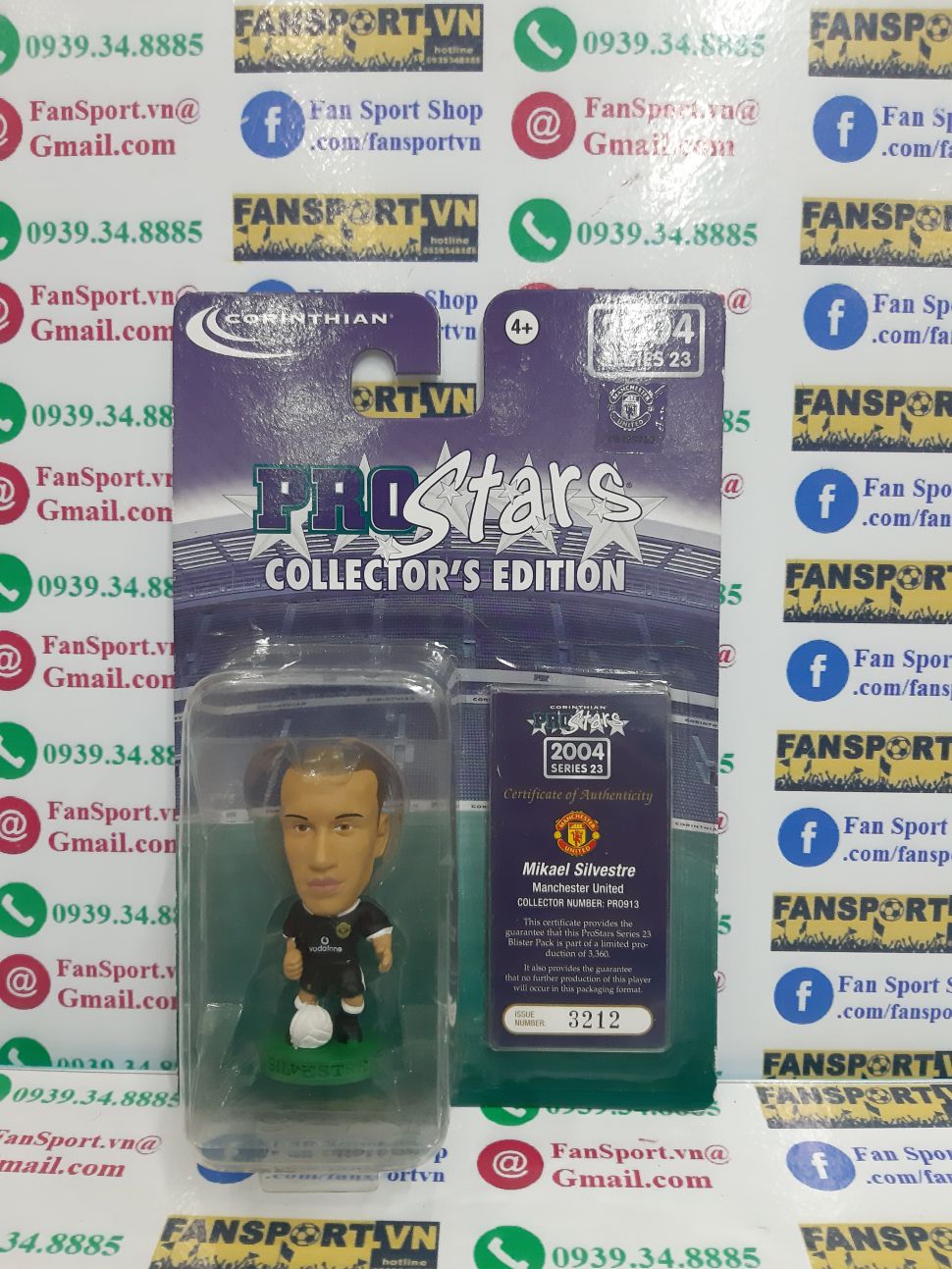 Tượng Silvestre Manchester United 2003 2005 coritnhian PRO913 blister