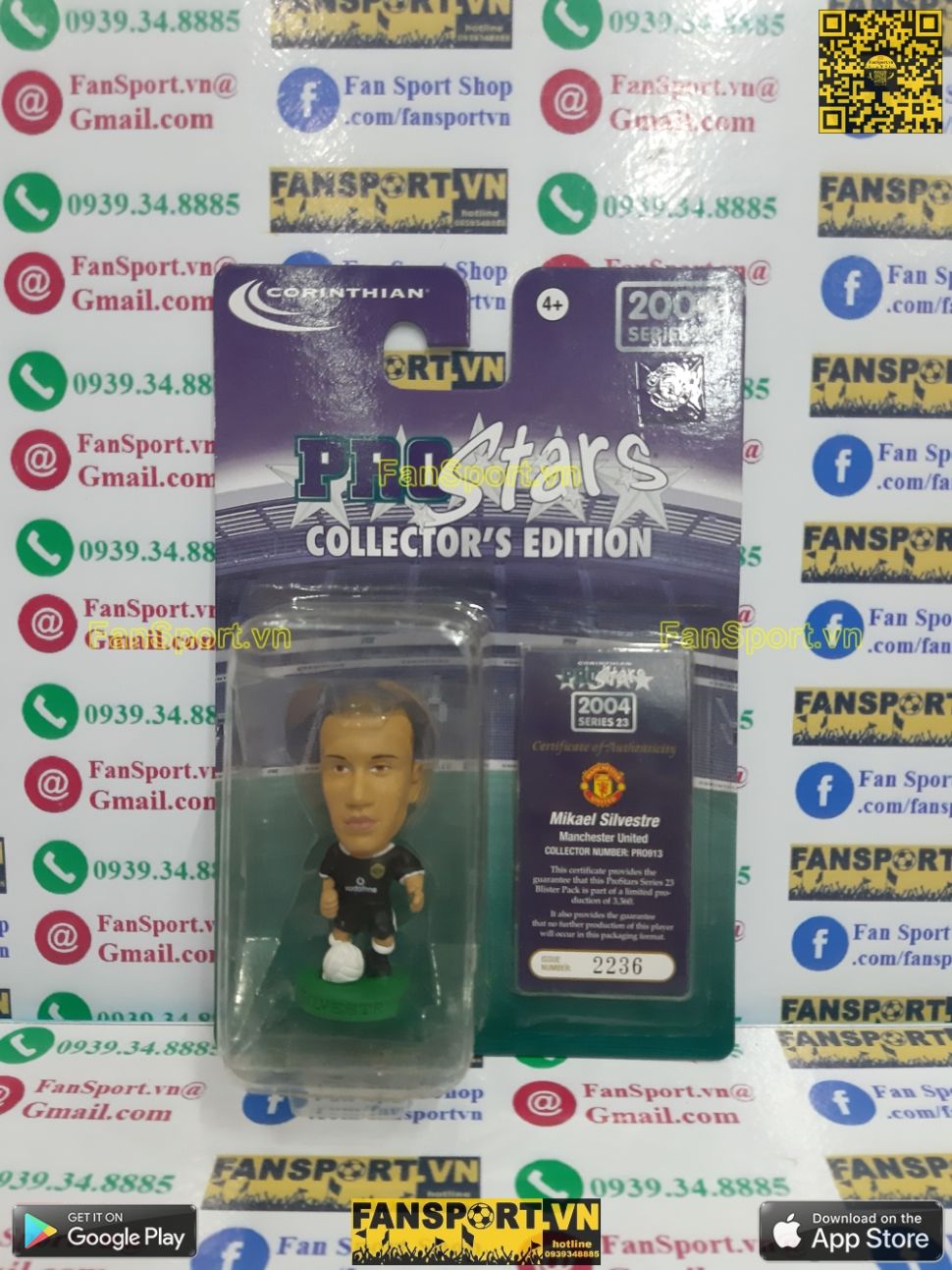 Tượng Silvestre Manchester United 2003 2005 coritnhian PRO913 blister