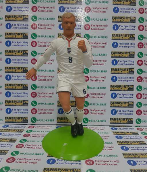 Tượng Paul Scholes 8 England 2003 2004 2005 home figure 25cm