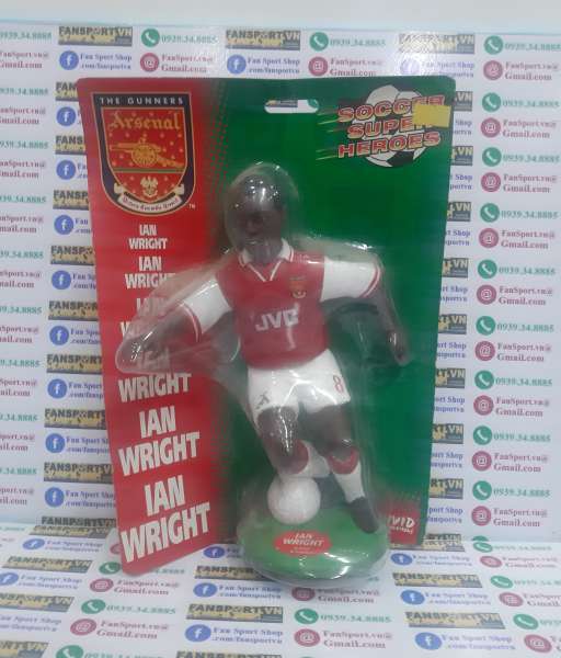 Tượng Ian Wright Arsenal 1996-1997-1998 home Soccer Super Heroes