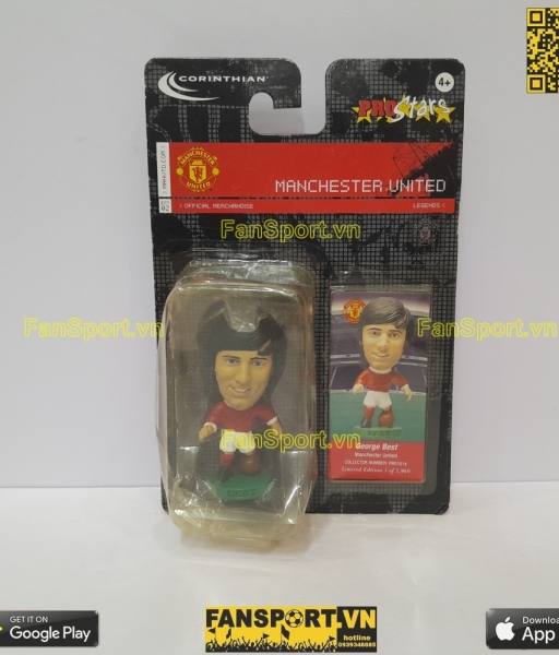 Tượng George Best 7 Manchester United 1961 1971 corinthian PRO1014