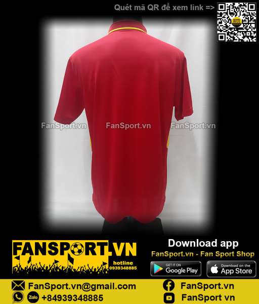 Áo đấu Việt Nam 2017 home đỏ shirt jersey Vietnam Grand Sport size XL