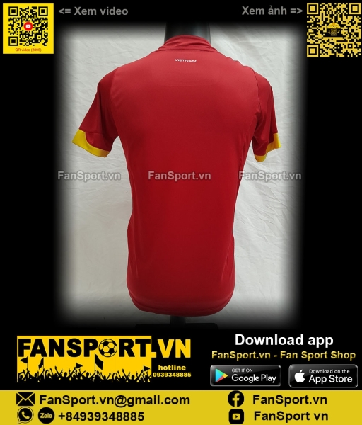 Áo Việt Nam 2014 2015 home đỏ shirt jersey Vietnam Grand Sport 038-231