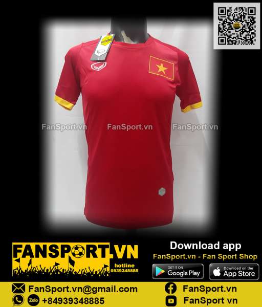 Áo Việt Nam 2014 2015 home đỏ shirt jersey Vietnam Grand Sport 038-231