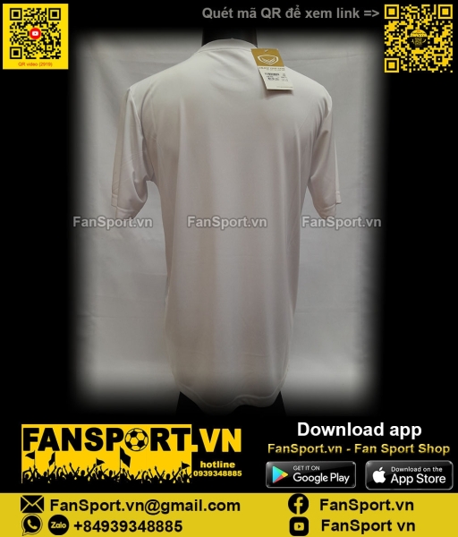 Áo đấu Việt Nam 2016 away trắng Grand Sport fan Vietnam shirt 038-890