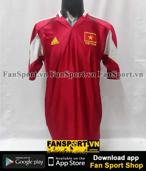 Áo đấu Việt Nam Adidas home đỏ shirt jersey Vietnam