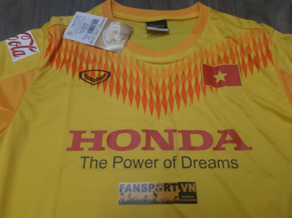 Áo đấu Việt Nam 2018 away trắng Grand Sport shirt jersey Vietnam S