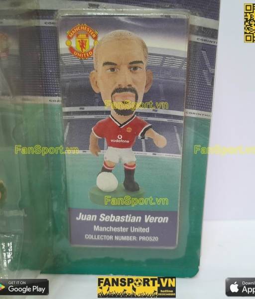 Tượng Veron 4 Manchester United 2000 2001 2002 home corinthian PRO520