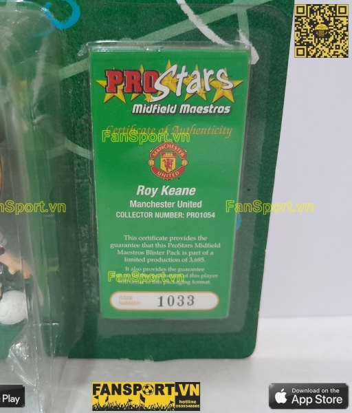 Tượng Keane Manchester United 2004 2005 2006 home corinthian PRO1054