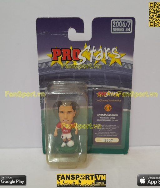 Tượng Ronaldo 7 Manchester United 2006 2007 home corinthian PRO1490