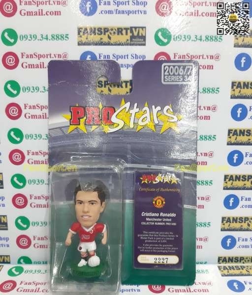 Tượng Ronaldo 7 Manchester United 2006 2007 home corinthian PRO1490