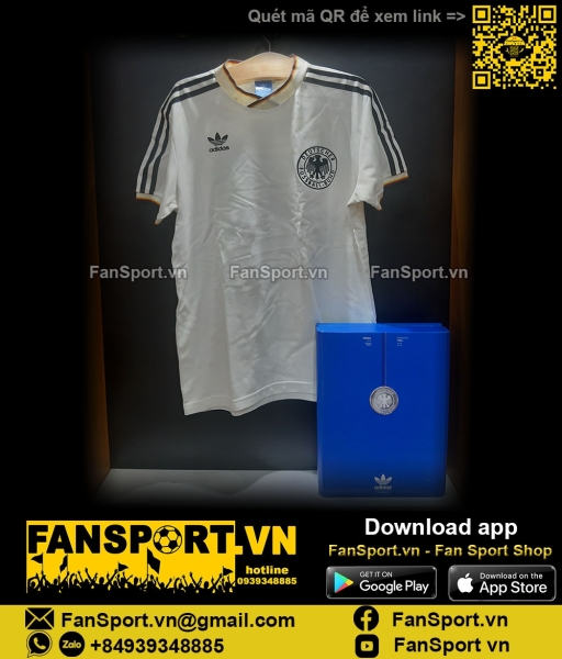 Box 2 áo Germany Adidas Techfit World Cup 2010-2012 retro 1986 P96831