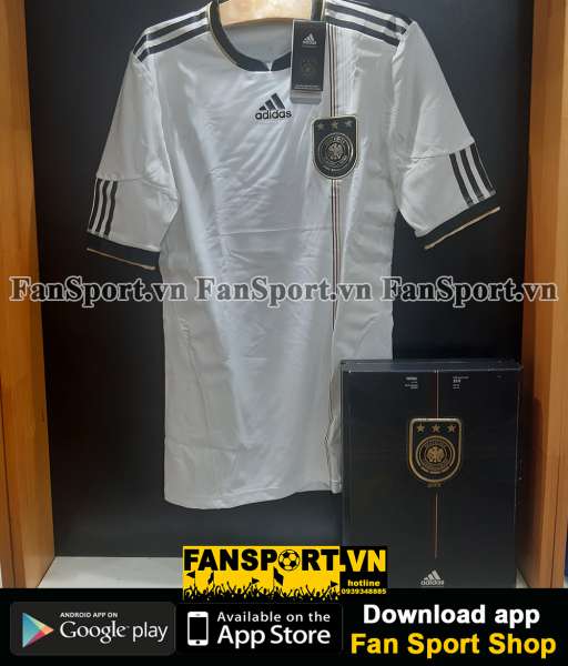 Box 2 áo Germany Adidas Techfit World Cup 2010-2012 retro 1986 limited