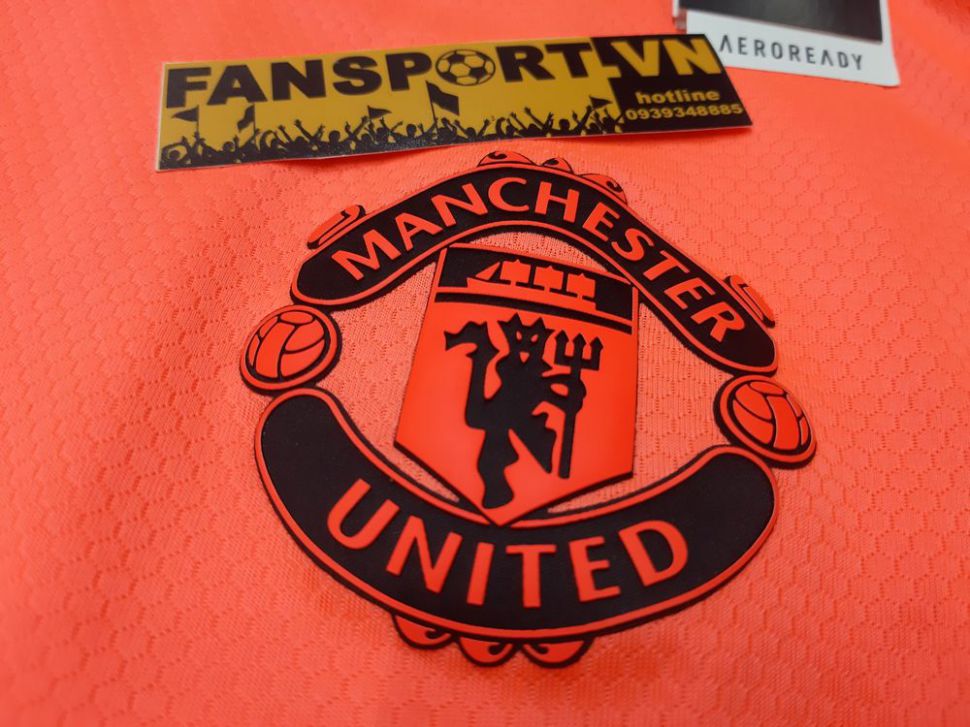 Áo GK Manchester United 2020-2021 third goalkeeper shirt jersey orange