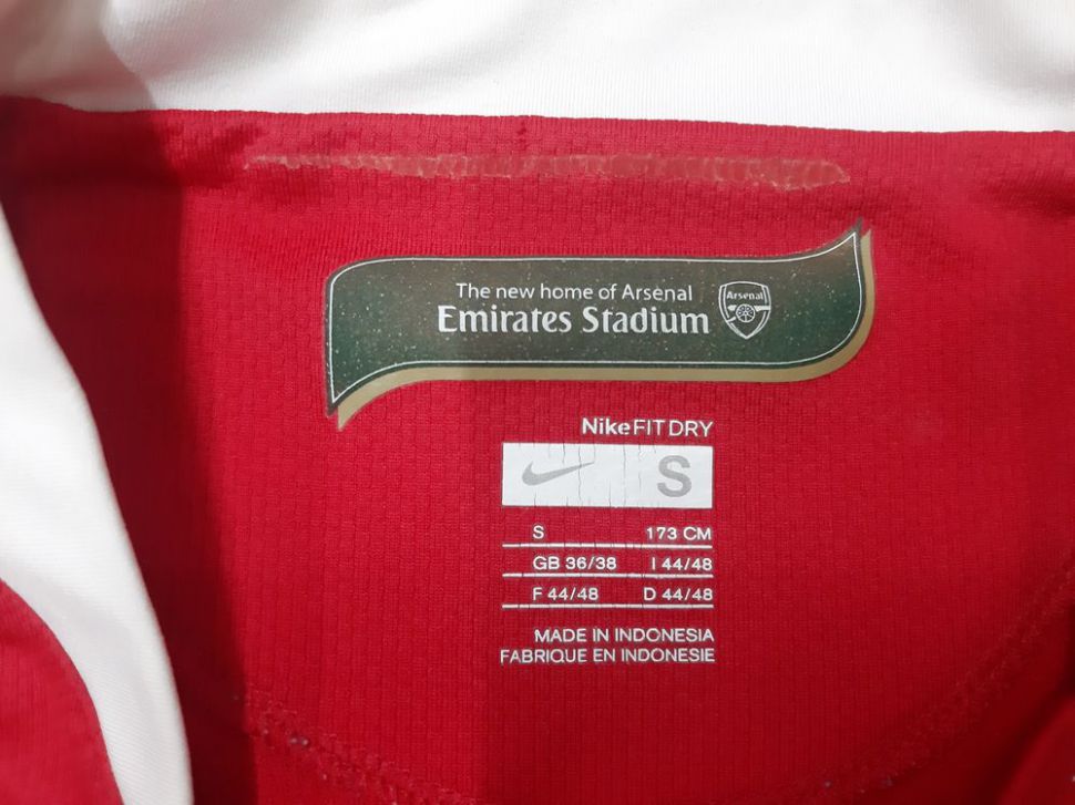 Áo Arsenal testimonial Bergkamp 2006 home shirt jersey 2007 2008 red