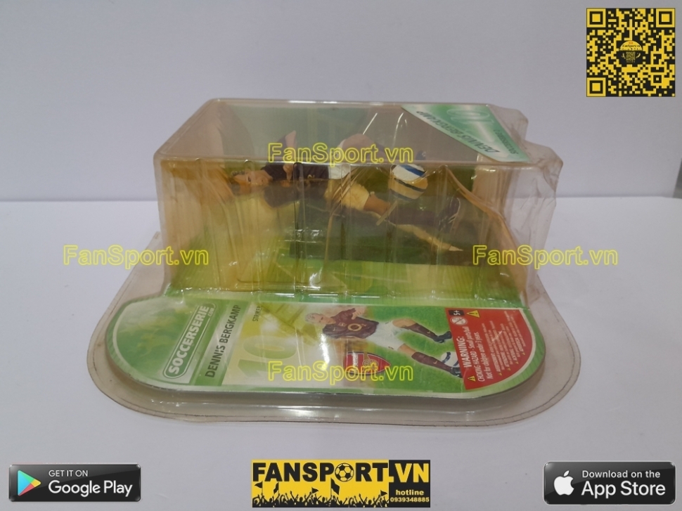 Tượng Denis Bergkamp 10 Arsenal 2005-2006 home soccerserie blister