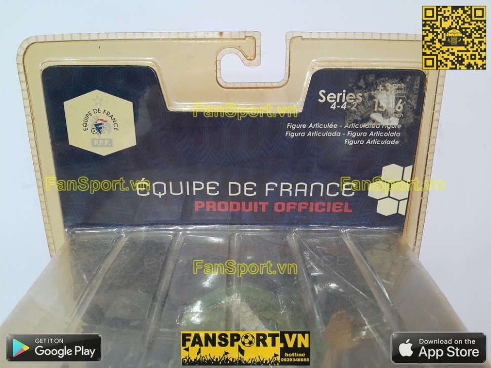 Tượng Henry 12 France 2006-2007 home FT Champs Series 4-4-2 pháp