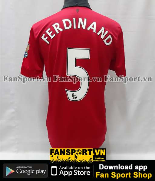 Áo đấu Manchester United Testimonial Ferdinand 2013 home shirt 2014