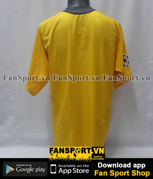 Áo Arsenal Champion League Final 2006 away shirt jersey yellow 2005