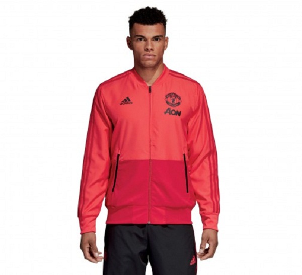 Áo khoác Manchester United 2018-2019 pink jacket coach