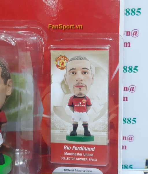 Tượng Ferdinand 5 Manchester United 2003 2004 home Fan Favorite FF004