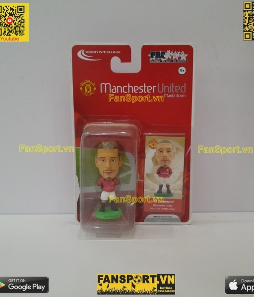 Tượng Ferdinand 5 Manchester United 2003 2004 home Fan Favorite FF004