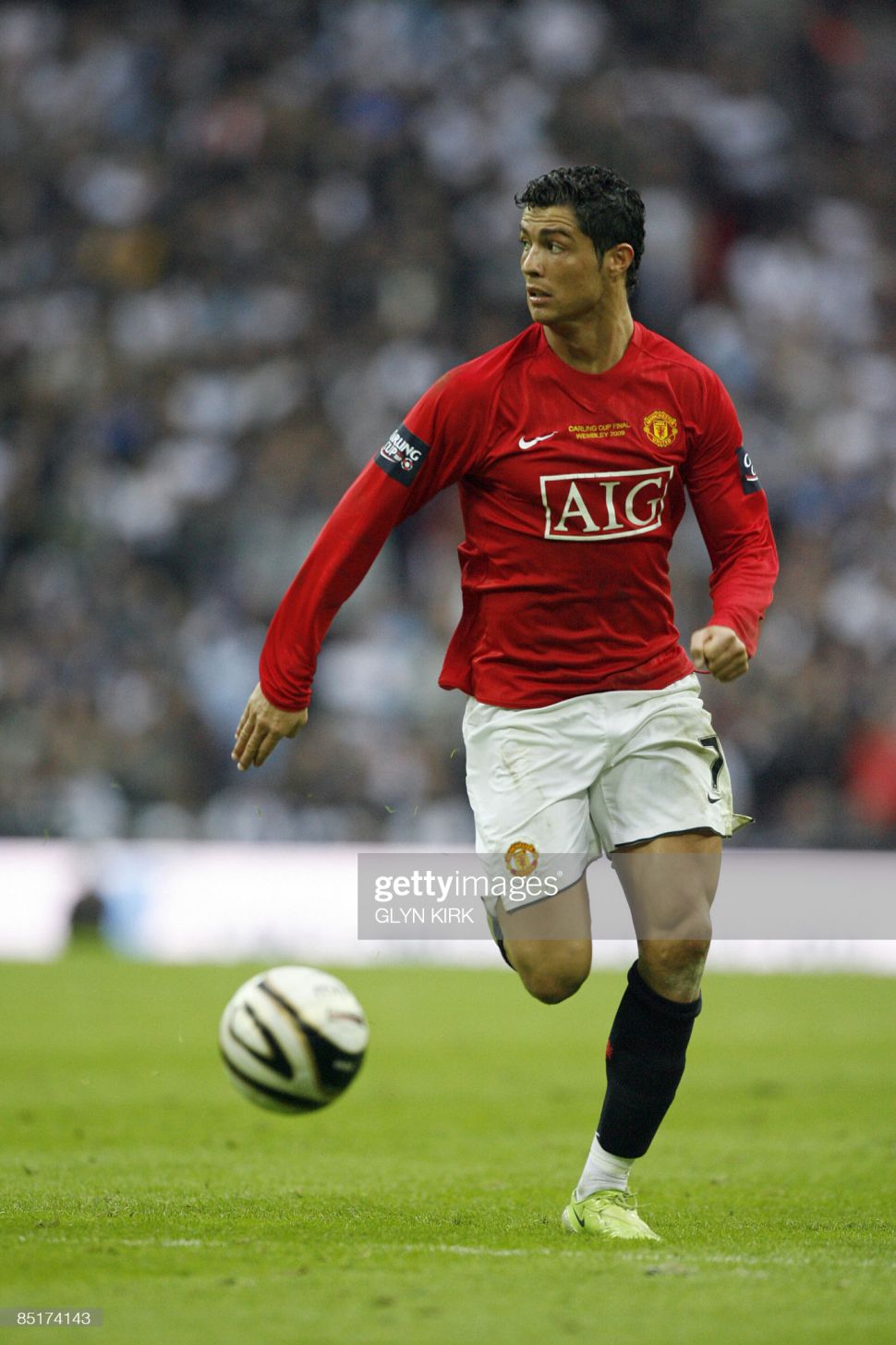 Áo Ronaldo 7 Manchester United League Cup Final 2009 home shirt 2008