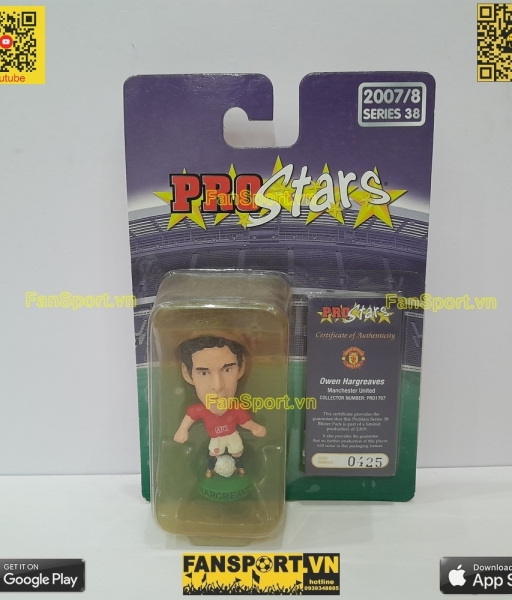 Tượng Hargreaves 4 Manchester United 2007 2008 2009 corinthian PRO1707