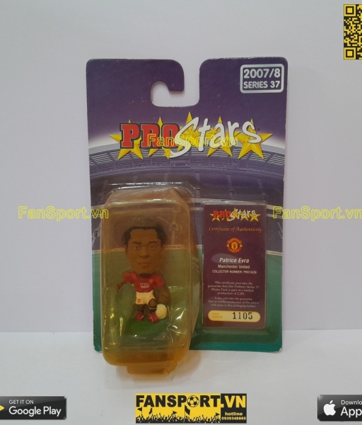 Tượng Evra 3 Manchester United 2007 2008 2009 corinthian PRO1639 1105