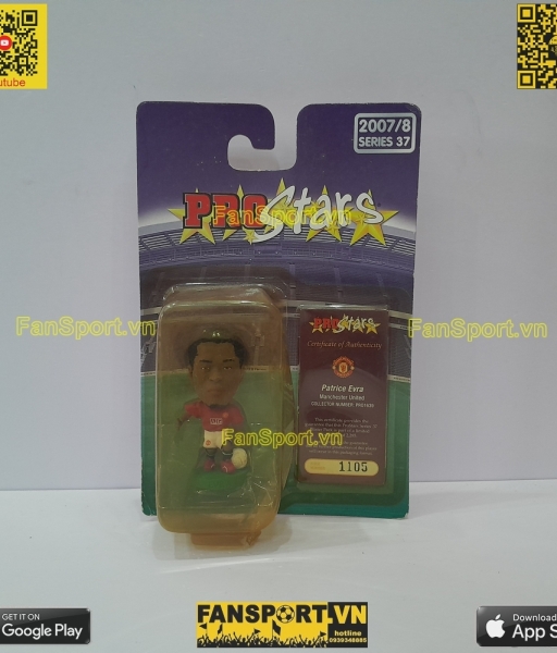 Tượng Evra 3 Manchester United 2007 2008 2009 corinthian PRO1639 1105
