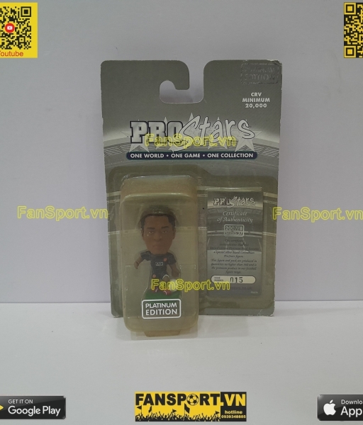 Tượng Evra 3 Manchester United 2007 2008 corinthian PRO1648 platinum