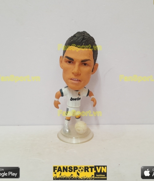 Tượng Cristiano Ronaldo 7 Real Madrid 2012 2013 home white kodoto CR7