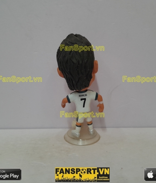 Tượng Cristiano Ronaldo 7 Real Madrid 2012 2013 home white kodoto CR7