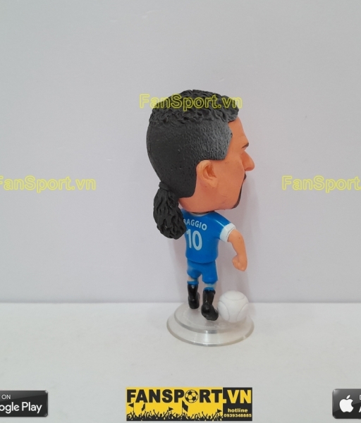 Tượng Roberto Baggio 10 Brescia 2000-2001 home blue kodoto ball