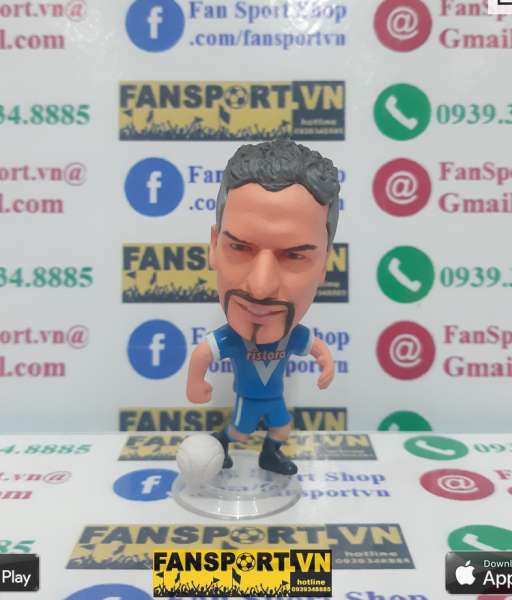 Tượng Roberto Baggio 10 Brescia 2000-2001 home blue kodoto