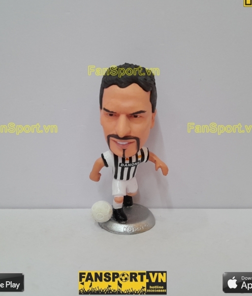 Tượng Roberto Baggio 10 Juventus 1992 1993 1994 home ball kodoto