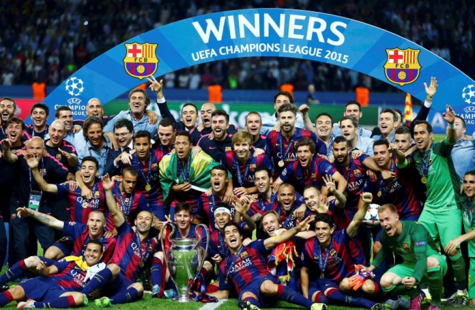 Pennant Champion League Final 2011 Wembley Manchester United Barcelona
