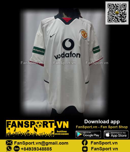 Áo Manchester United Worthington League Cup Final 2003 shirt 184951