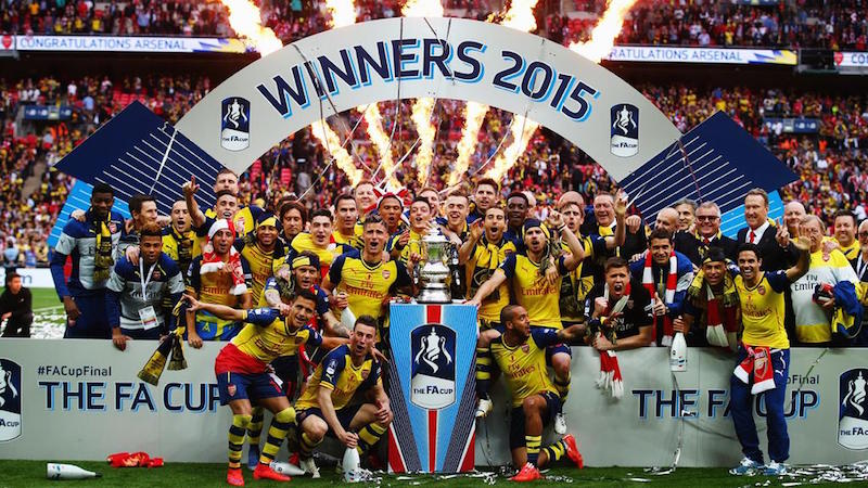 Áo đấu Arsenal FA Cup Final 2015 away shirt jersey yellow 2014 746449