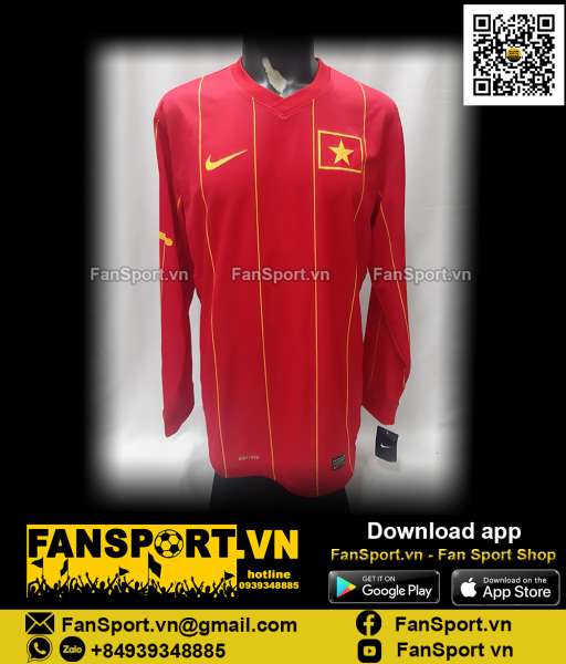 Áo Việt Nam 2010-2011 home shirt jersey Vietnam Nike 379623 player XXL