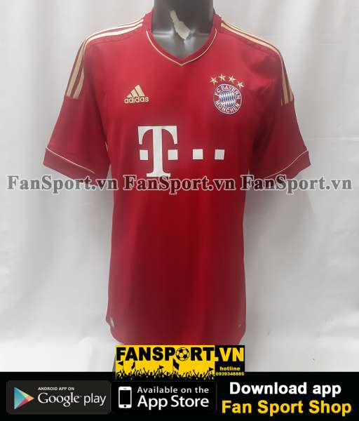 Áo Bayern Munich 2011 2012 2013 home shirt jersey red