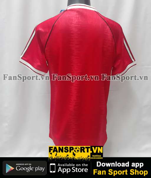Áo Manchester United League Cup final 1991 home shirt jersey 1990 1992
