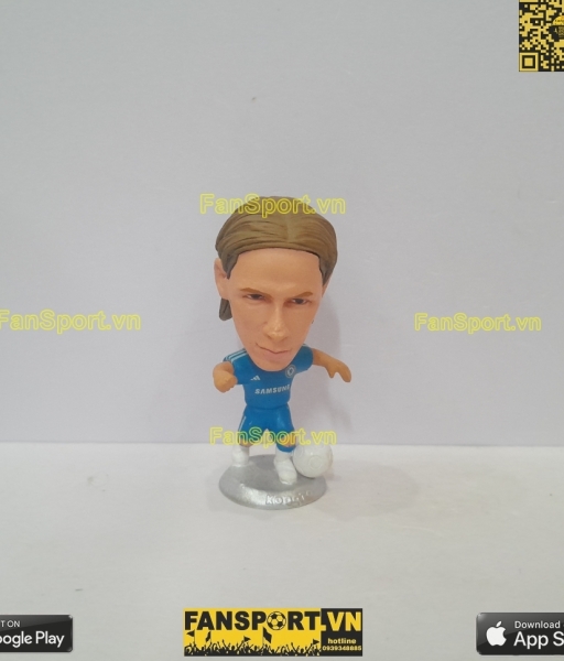 Tượng cầu thủ Fernando Torres 9 Chelsea 2010 2011 home blue kodoto