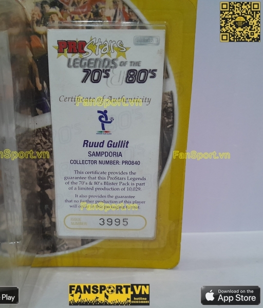Tượng Ruud Gullit Sampdoria 1994 1995 home corinthian PRO840 Series 1