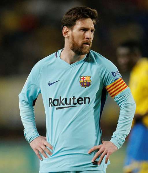 Font Messi 10 Barcelona 2017 2018 away nameset blue official tên số