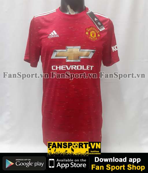 Áo đấu Cavani 7 Manchester United 2020 2021 home shirt jersey red BNWT