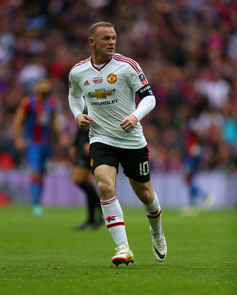 Font Wayne Rooney 10 Manchester united 2015 2016 away nameset official