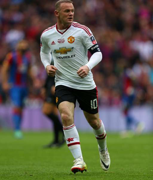 Font Wayne Rooney 10 Manchester united 2015 2016 away nameset replica