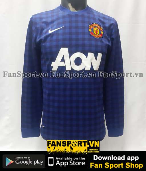 Áo thủ môn Manchester United 2012-2013 away goalkeeper shirt jersey S